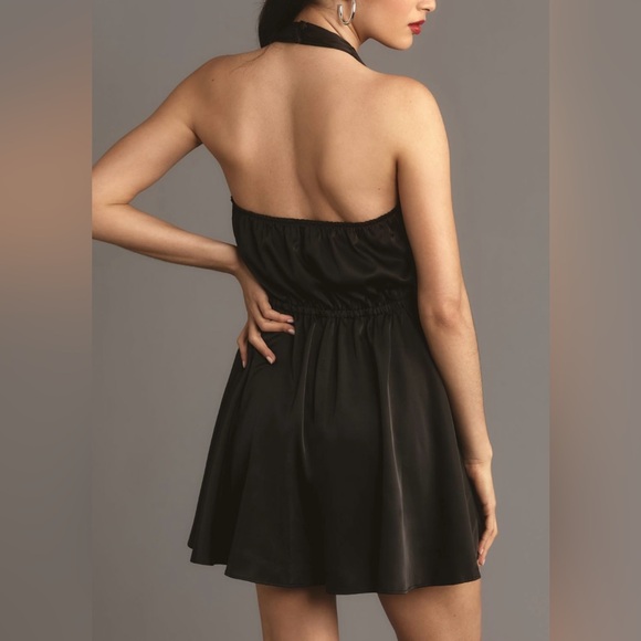 Anthropologie Hutch Classic Black Halter Romper, Size XS - Picture 5 of 12